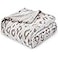 SOCHOW Flannel Fleece Cheetah Print Throw Blanket for Women Lightweight Super Soft Cozy Plush Blanket 60 x 80 Inches Brown Leopard