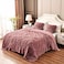 YUSOKI Pink King Faux Fur Blanket2 Layers90x104Without Pillows Big Soft Plush Fuzzy Large Warm Fluffy Blanket for Bed