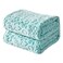 FY FIBER HOUSE Microfiber Blanket Cheetah Print Blanket Soft Fleece Throw for Couch50X60Lake Blue