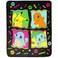 Northwest Pokemon 90s Character Box Design Gaming Plush Throw Blanket 46 x 60