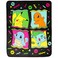 Northwest Pokemon 90s Character Box Design Gaming Plush Throw Blanket 46 x 60