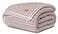 UGG Luna Knit Blanket Throw Cotton Chunky Soft Throw for Couch or Bed Cozy Warm Waffle Giftable Lightweight Blanket for Living Room Bedroom or Dorm Machine Washable 50inch x 70inch Quartz Pink