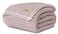 UGG Luna Knit Blanket Throw Cotton Chunky Soft Throw for Couch or Bed Cozy Warm Waffle Giftable Lightweight Blanket for Living Room Bedroom or Dorm Machine Washable 50inch x 70inch Quartz Pink