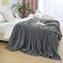 Aganear Blanket King Size Lightweight Portable Fuzzy Cozy Soft for Couch Sofa Bed Office Breathable SkinFriendly for All Season Accessories 108x90 Gray