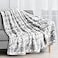 Wscdovf Elephant Blanket Soft Cozy Lightweight Gray Elephant Gifts for Women Adults Animal Boho Throw Blanket for Couch Sofa Bed Living Room Home Decor 50x60 inch