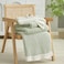 AmÃlie Home Amlie Home Knit Throw Blanket Soft Chenille Cozy Breathable Pineapple Chunky Decorative Blanket for Couch Bed Sofa FrenchInspired Lightweight Warm Gift for Women Sage Green 50x60