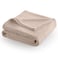 Martex Twin Size Fleece Bed Blanket Comfy Supersoft Fleece Blanket AllSeason Light Weight Throw Blanket Luxuriously Soft Throw Blanket for Couch and Sofa Machine Wash Beige