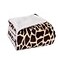 Elegance Linen MicroMinkSherpa Luxurious Soft 50Inch by 60Inch Blanket Throw Giraffe
