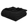 SUPERIOR Superior Diamond Weave AllSeason Cotton Blanket Cover for Home Couch Bed Soft Warm Blankets Boho Aesthetic Comfy Cozy and Cute Covers Decorative Bedding Essentials FullQueen Black