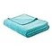 Intelligent Design Microlight Plush Luxury Oversized Throw Blanket Premium All Season Cover for Bed Couch King Aqua
