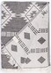 Bersuse 100 Cotton Belize XL Throw Blanket Turkish Towel Beach Blanket Beach Camping Essentials 75x90 Inches Black