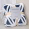 LOMAO Sherpa Fleece Blanket for Dad Cozy Soft Throw Blanket for Women Men Birthday Gifts Dual Sided Couch Sofa Bed Blanket Navy 71x80