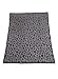 Barefoot Dreams CozyChic Safari Blanket Dove Gray Multi