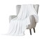 Walensee Fleece Blanket Plush Throw Fuzzy Lightweight King Size 108x90 White Super Soft Microfiber Flannel Blankets for Couch Bed Sofa Ultra Luxurious Warm and Cozy for All Seasons