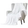 Walensee Fleece Blanket Plush Throw Fuzzy Lightweight King Size 108x90 White Super Soft Microfiber Flannel Blankets for Couch Bed Sofa Ultra Luxurious Warm and Cozy for All Seasons