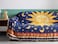 Erke 70 x 90 Sun and Moon Blanket Celestial Couch Sheet Cover Witchy Hippy Home Decoration Double Sided Cotton Woven Hippie Throws Wicca Blankets for Couch Bed Recliner Decor YellowBlue