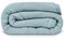 Linteum Textile Linteum 100 Cotton OpenCell Leno Weave Blanket Breathable All Season Twin 66x90 Ice Grey