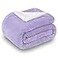 SOCHOW Sherpa Fleece Throw Blanket DoubleSided Super Soft Luxurious Plush Blanket Twin Size 60 inchx80 inch Size Lilac