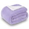 SOCHOW Sherpa Fleece Throw Blanket DoubleSided Super Soft Luxurious Plush Blanket Twin Size 60 inchx80 inch Size Lilac
