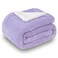 SOCHOW Sherpa Fleece Throw Blanket DoubleSided Super Soft Luxurious Plush Blanket Twin Size 60 inchx80 inch Size Lilac