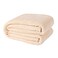 NANPIPER Fleece Blankets Super Soft Flannel King Size Blanket for Bed Luxury Cozy Microfiber Plush Fuzzy BlanketBeige