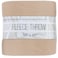 Trail maker 50x60 Throw Blankets Ultra Soft Hypoallergenic Fleece Fall Throw Blanket for Livingroom Couch Chair Bed Beige Khaki