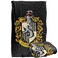 LOGOVISION Harry Potter Hufflepuff Crest Black Silky Touch Super Soft Throw Blanket 36 x 58Hufflepuff Crest