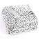PLEASANT BOULEVARD Leopard Throw Blanket Fleece Premium Lightweight Cozy Warm Plush Microfiber Bedspread for Couch Sofa and Bed Gray Queen 90 x 90 inches