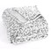 PLEASANT BOULEVARD Leopard Throw Blanket Fleece Premium Lightweight Cozy Warm Plush Microfiber Bedspread for Couch Sofa and Bed Gray Queen 90 x 90 inches