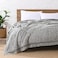 HORIMOTE HOME Ultra Soft Fleece Sherpa Blanket Queen SizeLightweight Cozy Boho Bed Blanket with Decorative Tassel Pattern Reversible 2 Tones Ombre Black 90x90