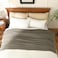 JOOJA Taupe Throw Blanket Soft Fluffy Fuzzy Knit Blanket for Couch Bed Sofa Cozy Plush Warm Boucle Blanket for Bedroom Living Room Spring Home Decor 50x60 Inches