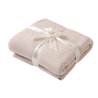bearberry Super Soft Fluffy Throw Blanket Lightweight Cozy Warm Throw Blankets for Couch Bed Sofa All Season Beige 50x60