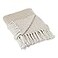 DII Woven Throw Collection 100 Cotton Basketweave 50x60 Stone