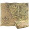 LOGOVISION The Lord of The Rings Blanket 50x60 Map of Middle Earth Silky Touch Super Soft Throw Blanket