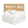 Bedsure 100 Cotton Throw Blanket for Couch 50x70 inches Cooling Breathable and Soft for Summer Waffle Weave Throw Blanket for Office White