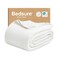 Bedsure 100 Cotton Throw Blanket for Couch 50x70 inches Cooling Breathable and Soft for Summer Waffle Weave Throw Blanket for Office White