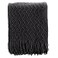 BATTILO HOME Black Throw Blanket for Couch Boho Black Throws for Home Decor Soft Throw Blankets for Bedroom Decor Housewarming Gifts 50x60