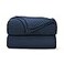 CozeCube Navy Blue Throw Blanket for Couch Soft Cozy Cable Knit Throw for Bed Sofa Living Room Lightweight Warm Decorative Farmhouse Christmas Blanket 50x60 Navy Blue
