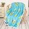 Catalonia Banana Cat Print Sherpa Fleece Throw Blanket Soft Mink Plush Couch Blanket Fuzzy Fluffy Comfy Warm Throws Comfort Caring Gift 50x60 inches