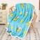 Catalonia Banana Cat Print Sherpa Fleece Throw Blanket Soft Mink Plush Couch Blanket Fuzzy Fluffy Comfy Warm Throws Comfort Caring Gift 50x60 inches