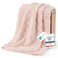 Bedsure GentleSoft Twin Blanket for Bed Light Pink Super Soft Cozy Blankets for Kids Girls Cute Fuzzy Fleece Throws for Bedroom Couch 60x80 Inches
