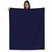 ZUELKOAP Custom Blanket with Photo Text Personalized Throw Blanket Customized Picture Blanket for Baby Kid Dog Pet Personalized Gift Birthday 30 W x 40 L