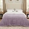 Bedsure Sherpa Blanket Queen Size for Bed Super Soft Cozy Fleece Thick Warm Blanket for Winter GentleSoft Home Room Decor Purple 90x90 Inches