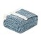 MH MYLUNE HOME Ultra Soft Ribbed Throw Blanket for Couch 50x60 Inches Luxurious Super Cozy Fluffy Microfiber Blanket Plush Warm Reversible Throw Blankets for Sofa Bed Blue 50 x 60 Inches