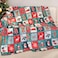 Gogreen Cozy Blanket Printed Christmas 300 GSM Fleece for Home Decoration Ultra Soft Microfiber Throw 50 x 60 D