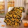 PAVILIA Halloween Throw Blanket for Couch Orange Pumpkin Fall Fleece Blanket Soft Plush Warm Black Fall Cabin Throw 60x80 Pumpkin Halloween