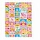 Franco Collectibles Miniverse Food Snacks Bedding Super Soft Cozy Plush Throw 46 in x 60 in Officially Licensed Product by