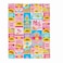 Franco Collectibles Miniverse Food Snacks Bedding Super Soft Cozy Plush Throw 46 in x 60 in Officially Licensed Product by