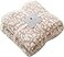 MH MYLUNE HOME Ultra Soft Leopard Throw Blanket 50x60 inches Khaki Microfiber Blankets Plush Warm Reversible Cheetah Blanket Leopard Pattern Throw for Couch Bed Sofa Khaki 50x60 410GSM