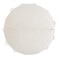 OiseauVoler Decorative Throw Pillow 3D Flower Round Pillow Accent Handmade Cushion with Insert Included for Couch Bed Home Decor 12 Inch Cream White